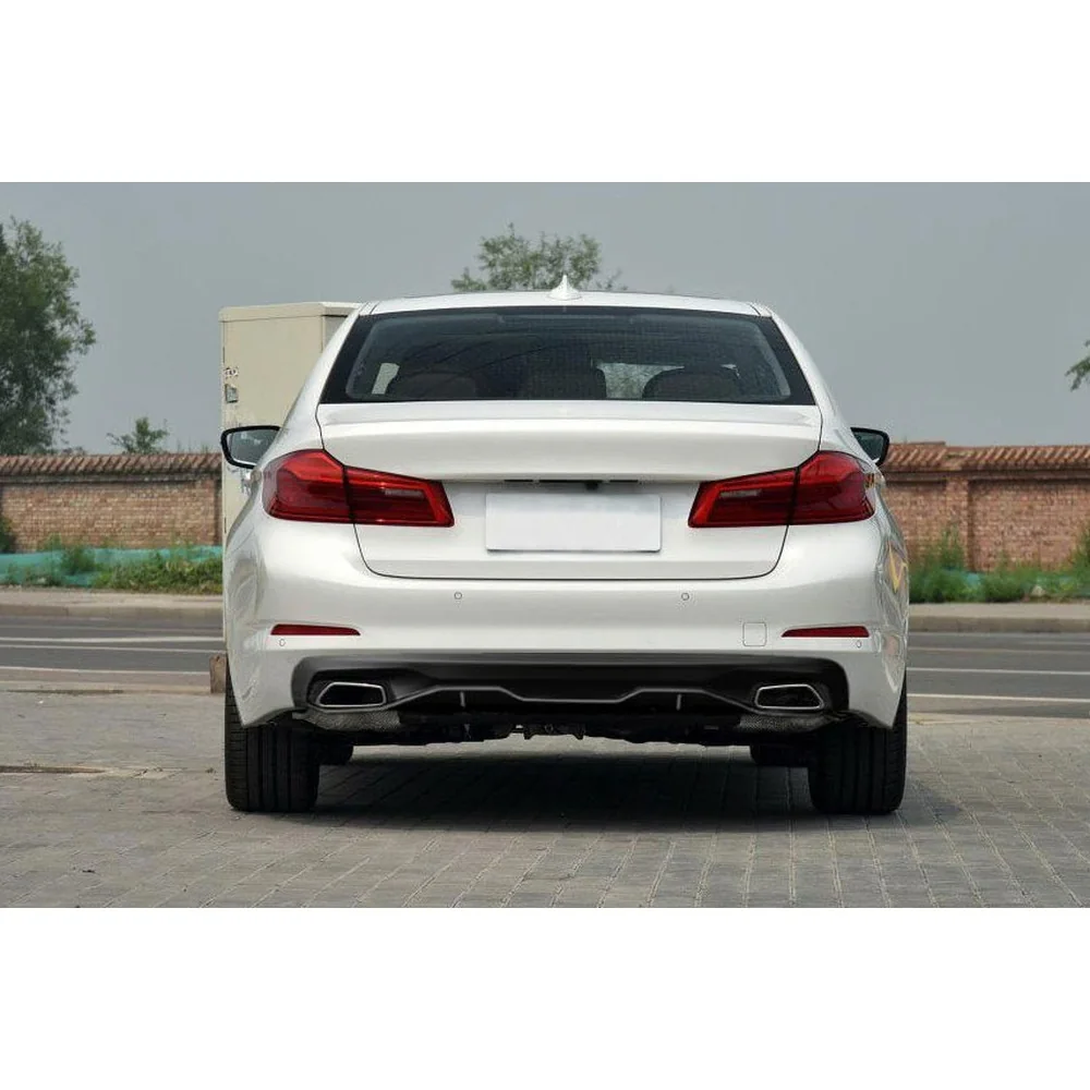 Yeedercar Handcrafted Carbon Fiber Rear Diffuser Lip for Maserati Levante 4-Door (2016-2017) - Image 4