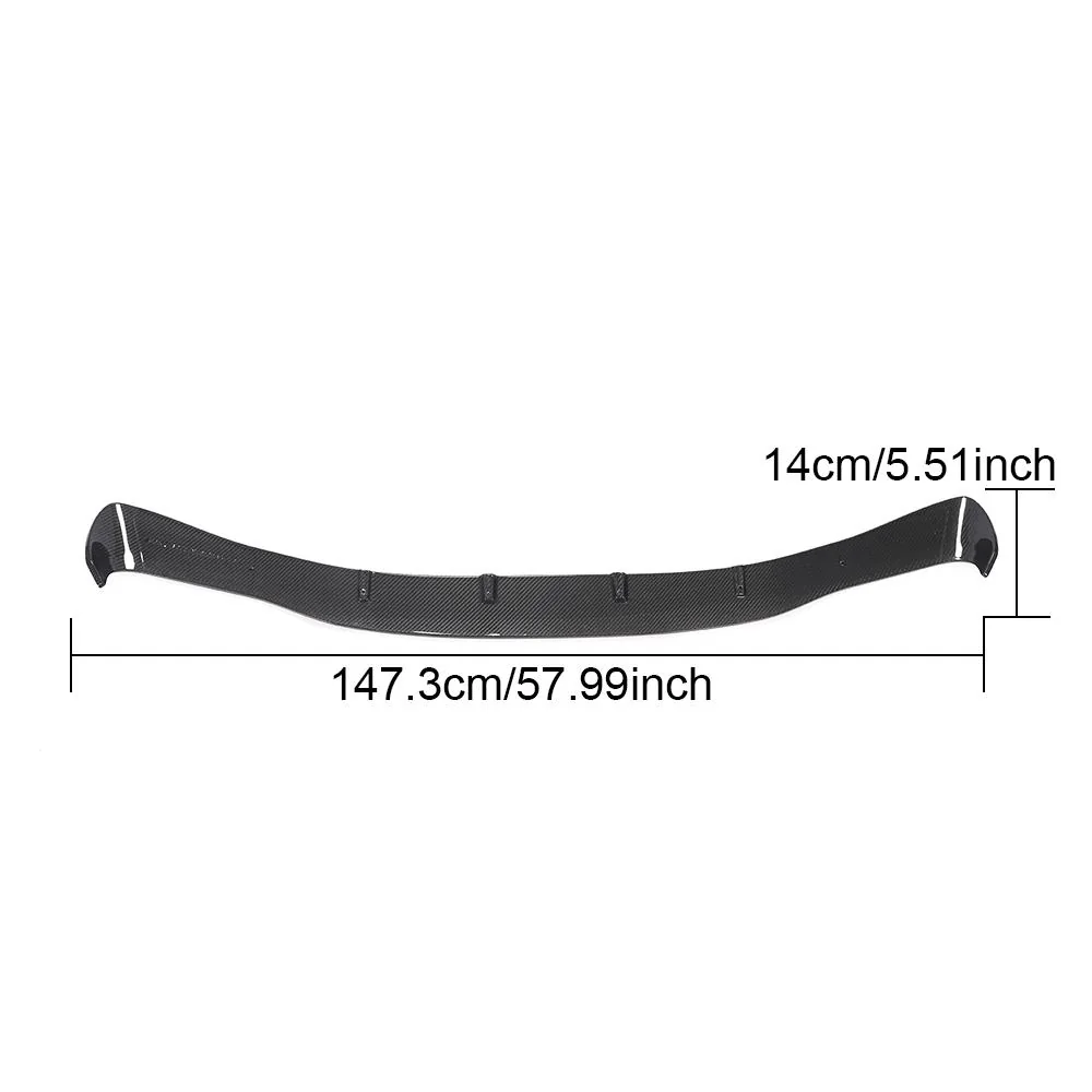 Carbon Fiber Rear Diffuser Lip for BMW X3 M F97 SUV (2019-2021) - Image 2
