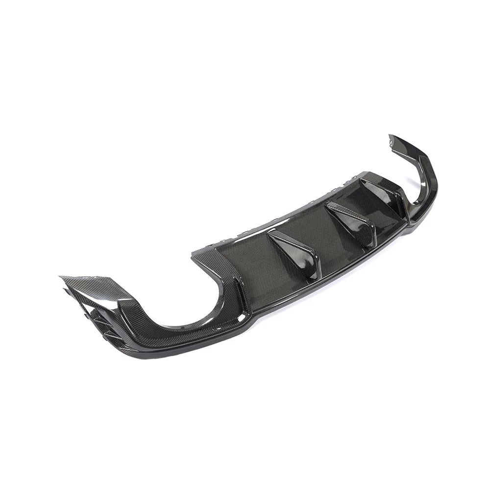 Yeedercar Handcrafted Carbon Fiber Rear Diffuser for Audi RS3 Base Sedan 4-Door (2017-2019) - Image 3