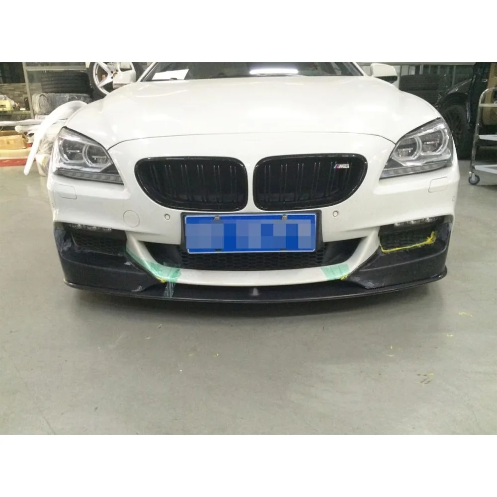 Factory-Made Carbon Fiber Front Lip Splitter for BMW 6 Series F06 F12 F13 M Sport (2012-2016) detail 3