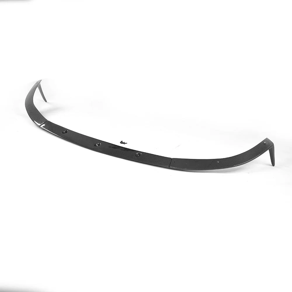 Carbon Fiber Front Lip Splitter for Mercedes-Benz C-Class W205 C205 C63 AMG Coupe 2-Door Fi (2015-2019) detail 1
