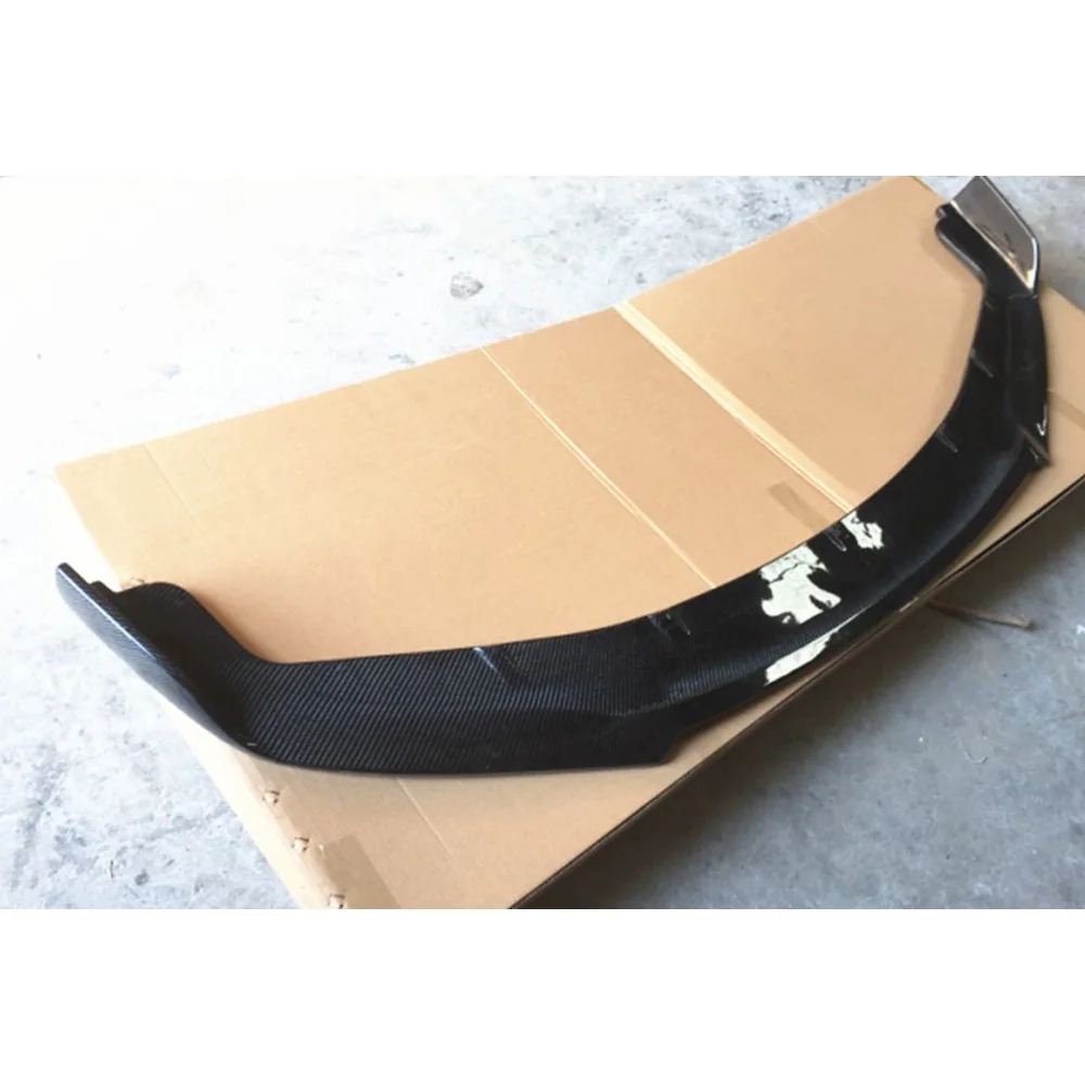 Carbon Fiber Front Chin Spoiler for Porsche Panamera GTS Turbo Hatchback (2014-2016) - Yeedercar - Image 3