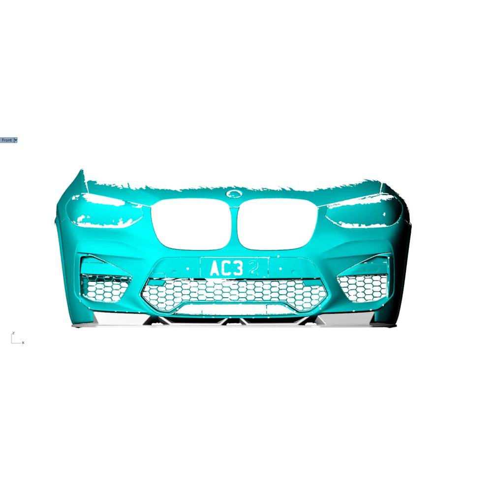 Carbon Fiber Front Lip for BMW F97 X3 M F98 X4 (2019-2021) - Image 4
