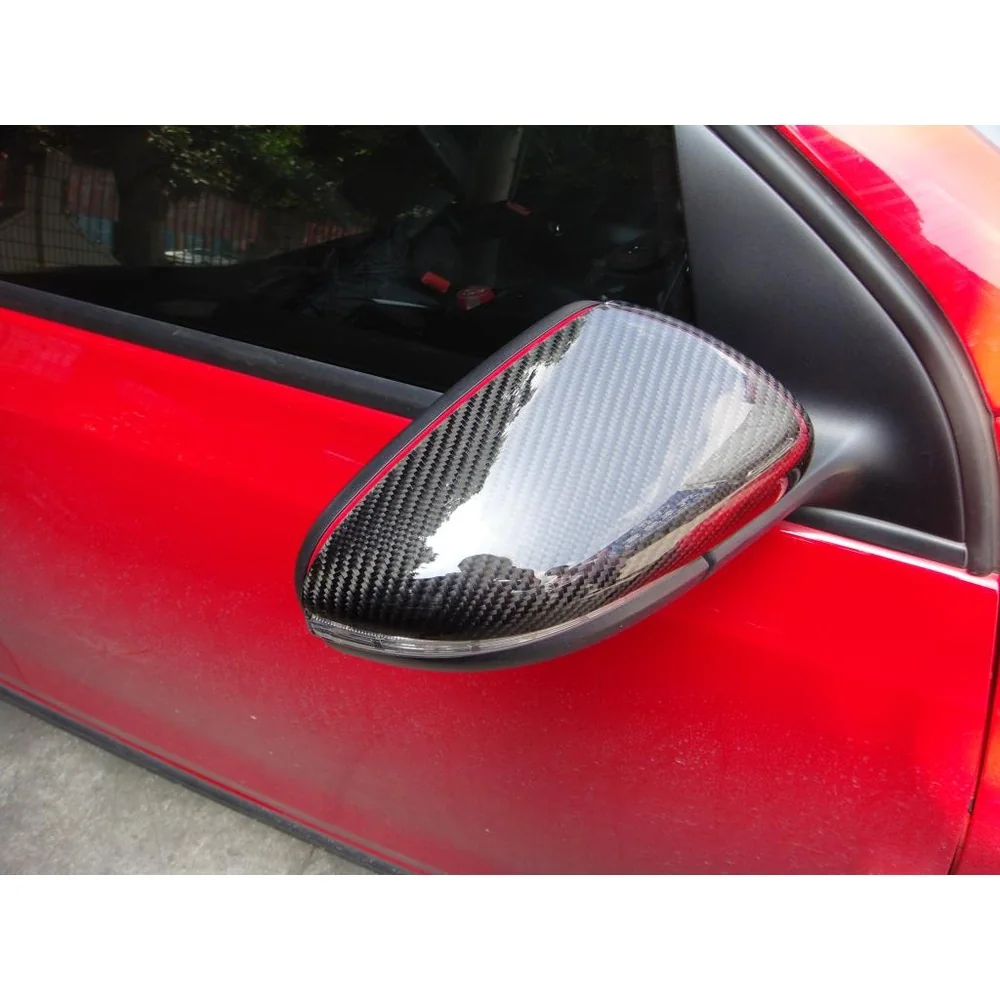 Carbon Fiber Mirror Covers for Volkswagen Golf 6 Vi MK6 1