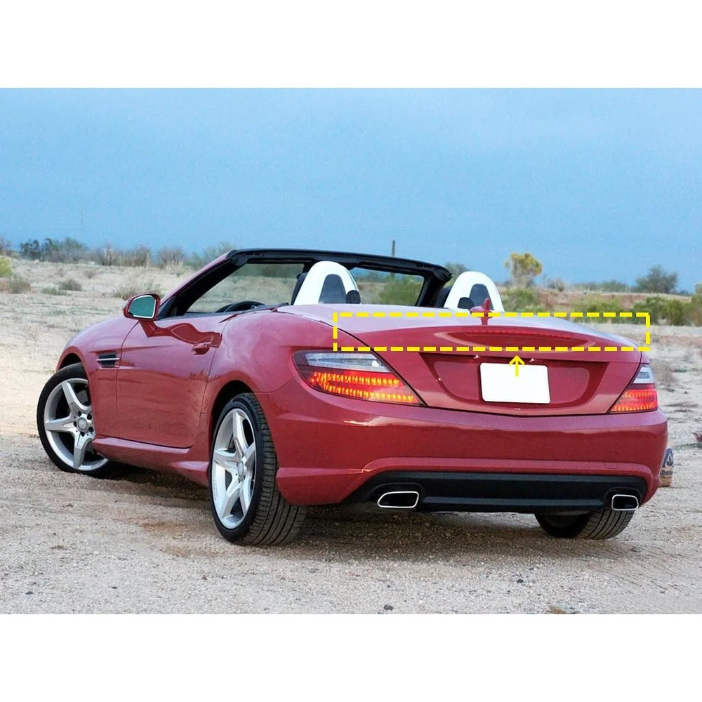 Carbon Fiber Trunk Spoiler for Mercedes-Benz Slk Slc Class R172 2011 2019 1
