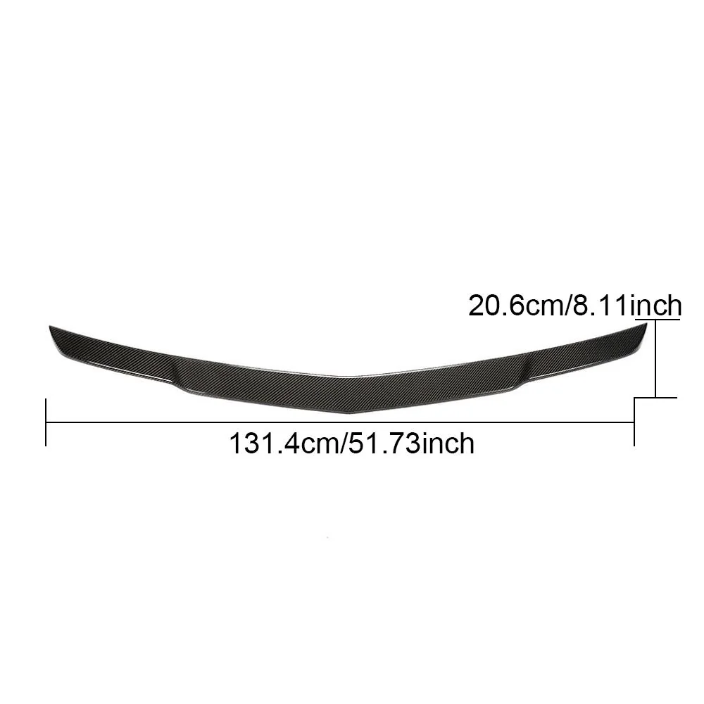 Carbon Fiber Trunk Spoiler for Mercedes-Benz W212 10 16 1