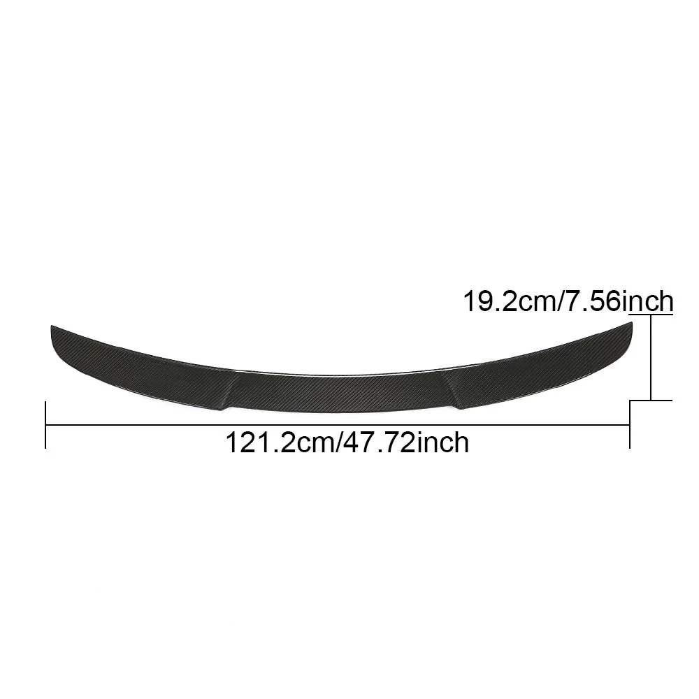 Dry Carbon Fiber Trunk Spoiler for BMW Series G22 G82 M4 2020+ 1