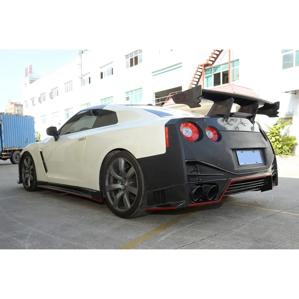 Carbon Fiber Trunk Spoiler for Nissan Gtr GT R R35 2009 2015 1