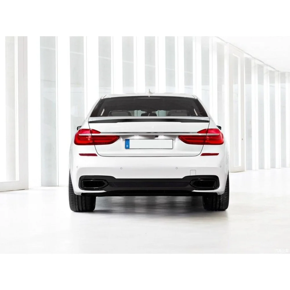 Carbon Fiber Trunk Spoiler for BMW G11 G12 7 Series 740i 750i 2016 2018 1
