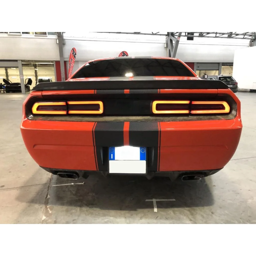 Carbon Fiber Rear Spoiler for Dodge Dodge Challenger 2008 2014 1