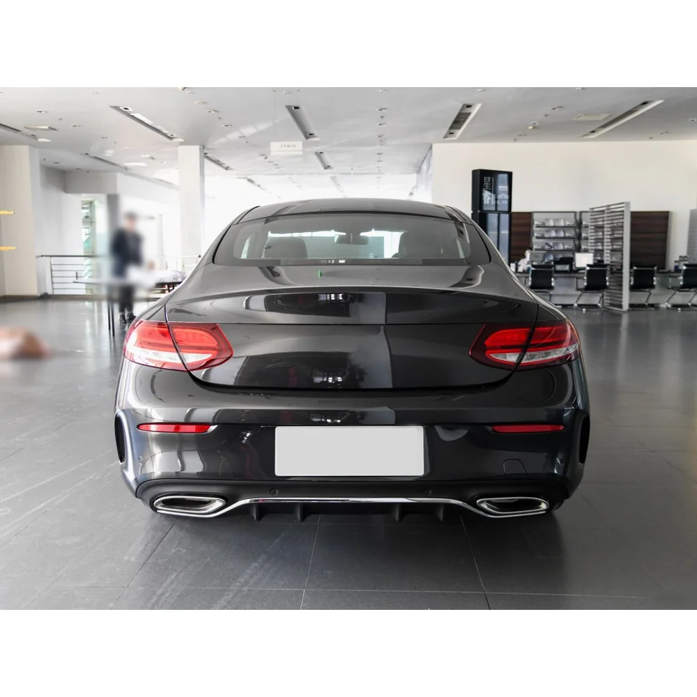 c63 amg carbon fiber spoiler - view 4