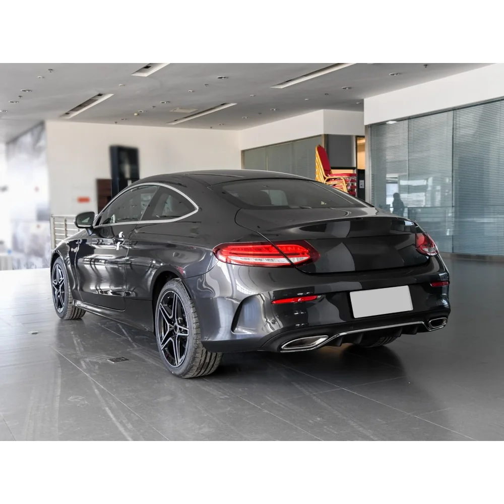 c63 amg carbon fiber spoiler - view 5