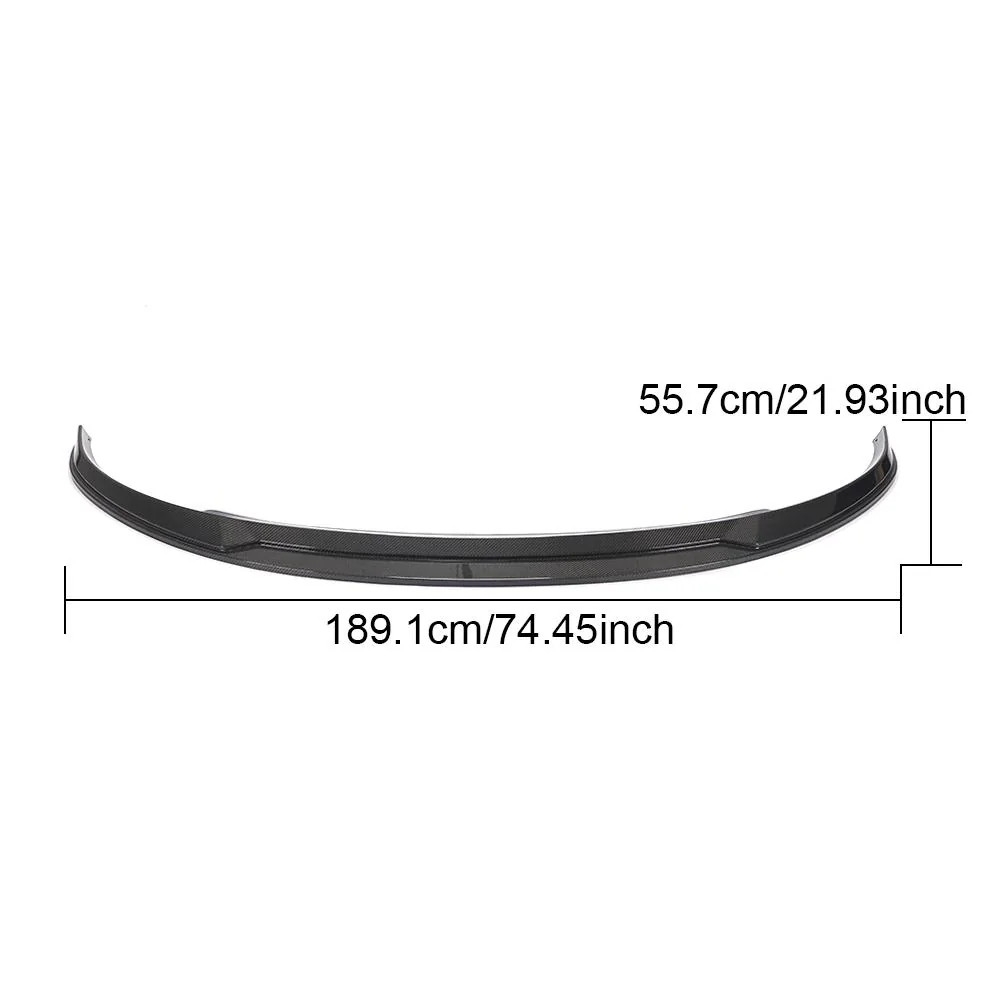Carbon Fiber Rear Spoiler for Tesla Model Y Mayor Electric 2020 2021 1