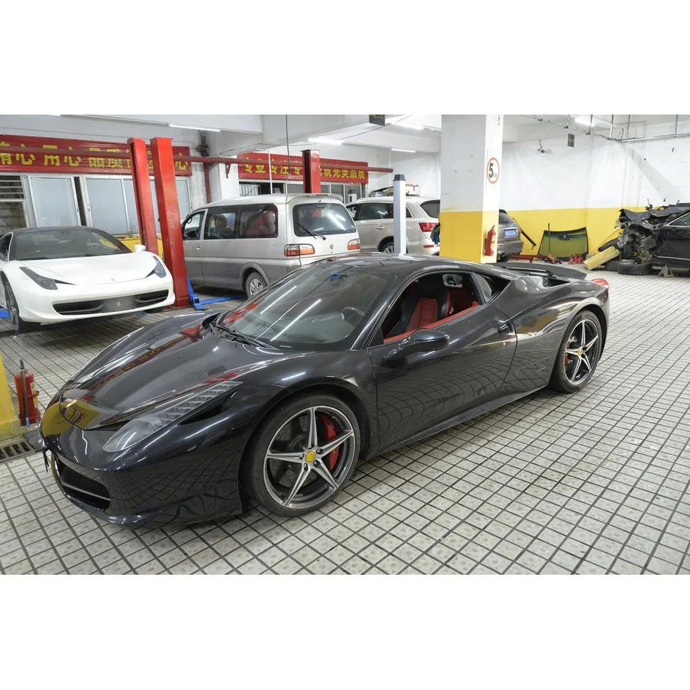 Carbon Fiber Trunk Spoiler for Ferrari 458 Italia 2011 2013 1