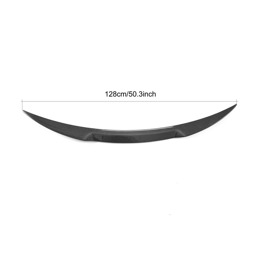 Carbon Fiber Rear Spoiler for Alfa Romeo Giulia Quadrifoglio 2015 2017 1