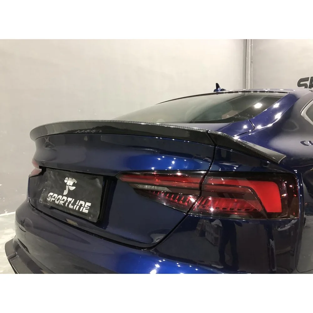 Carbon Fiber Rear Spoiler for Audi A5 S5 Sportback 2017 2019 1