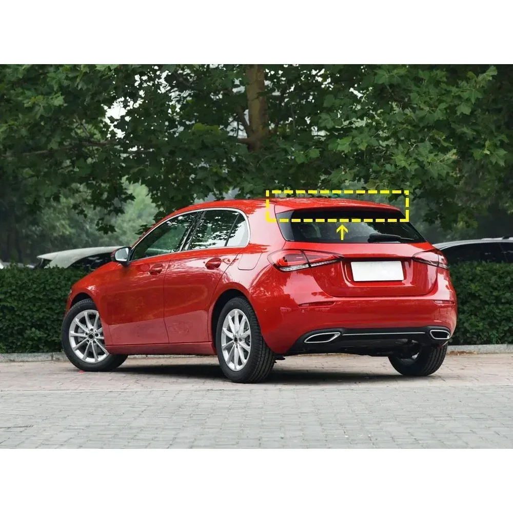 Carbon Fiber Rear Wing Spoiler for Mercedes-Benz A Class W177 A220 Hatchback (2019-2020) 1