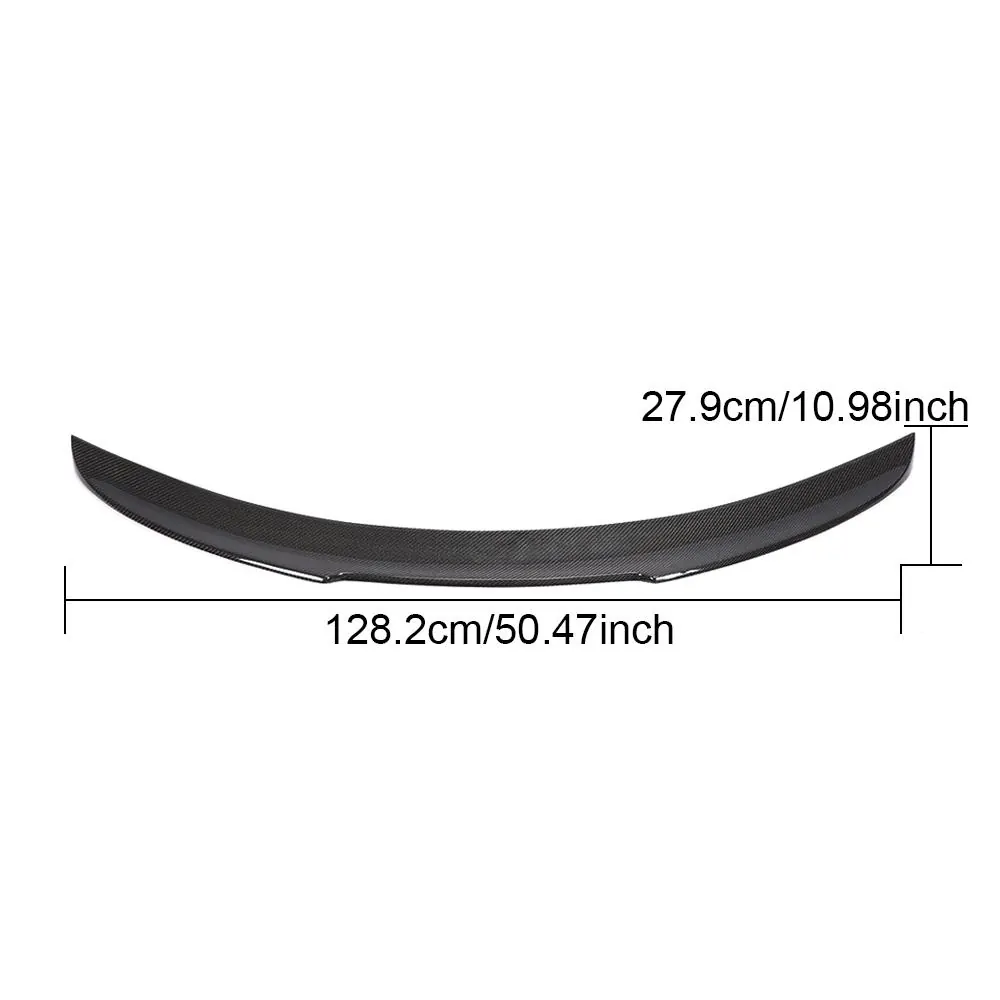 Carbon Fiber Ducktail Spoiler for Alfa Romeo Giulia Quadrifoglio Verde 2017 2020 03