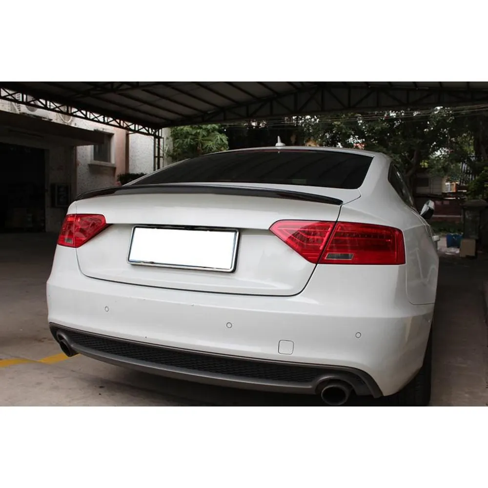 Carbon Fiber Ducktail Spoiler for Audi A5 Quattro S Line 2011 2016 S 05