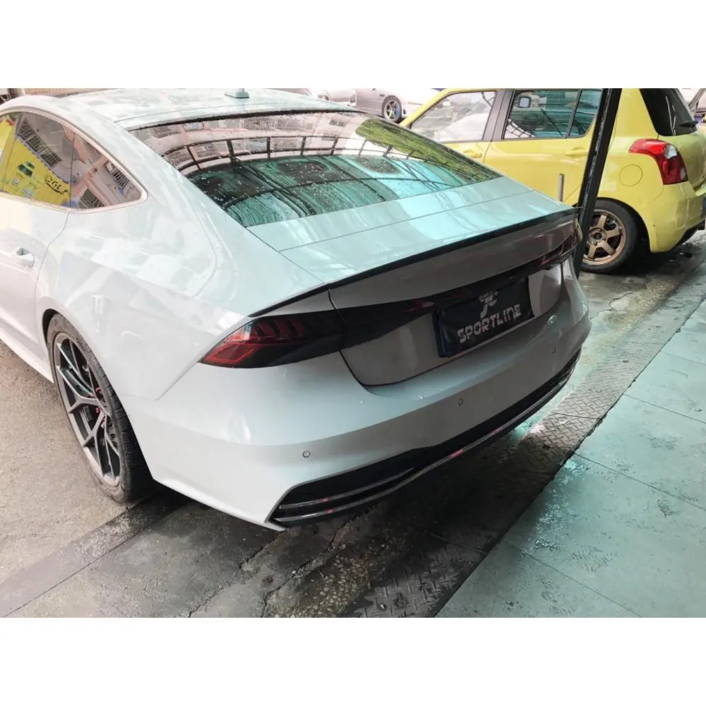 Carbon Fiber Ducktail Spoiler for Audi A7 S7 Sportback 2019 2020 04