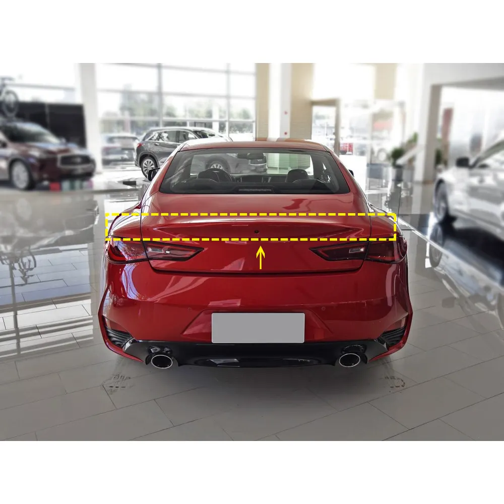 Carbon Fiber Ducktail Spoiler for Infiniti Q60 Cv37 Gen 2nd 2016 2017 2018 04