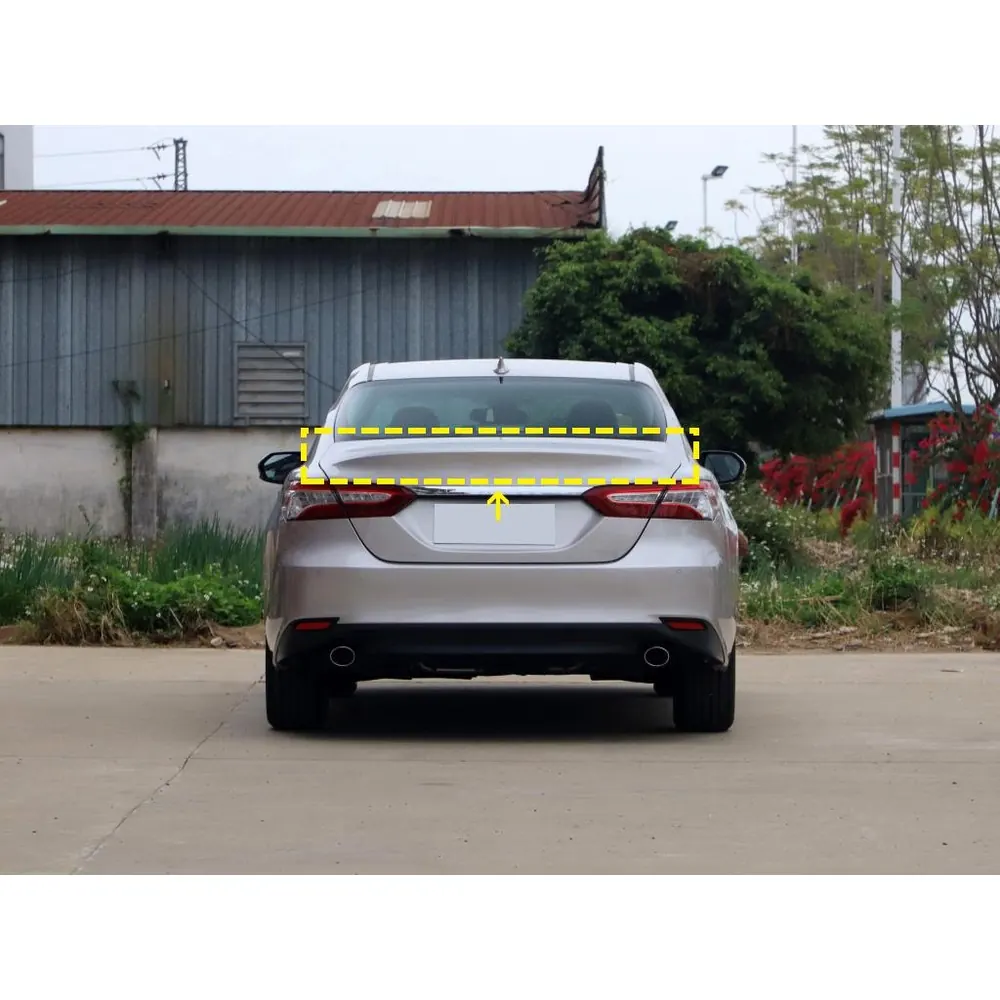 toyota camry carbon fiber spoiler - view 4