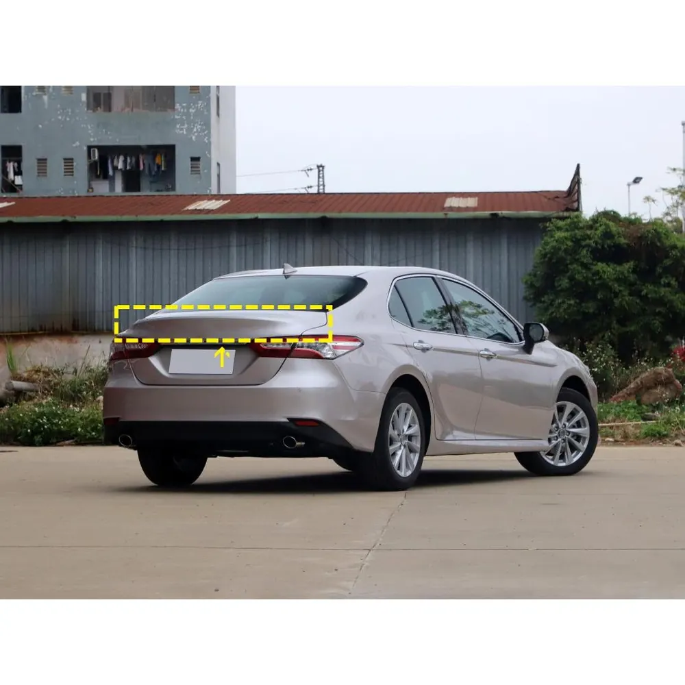 toyota camry carbon fiber spoiler - view 5