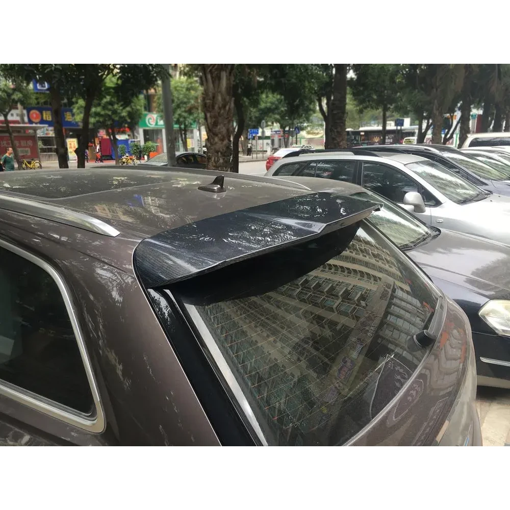 Carbon Fiber Rear Spoiler for Audi Q7 Sq7 16 18 01