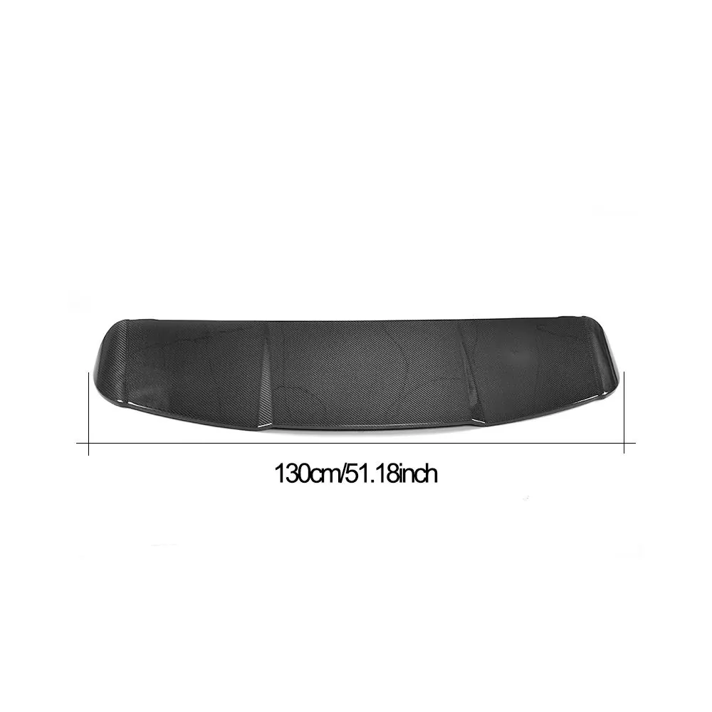 Carbon Fiber Rear Spoiler for Audi Q7 Sq7 16 18 03