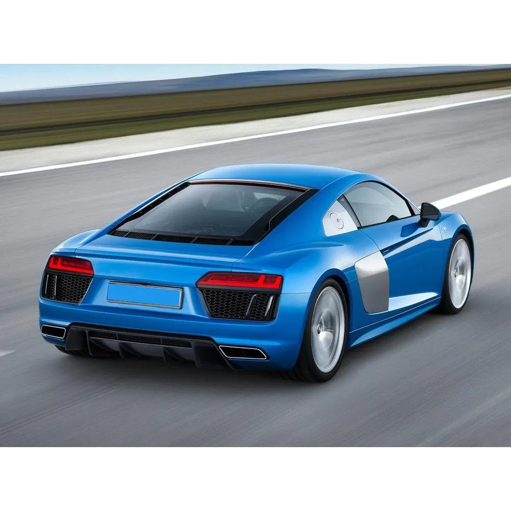 audi r8 carbon fiber spoiler - view 4