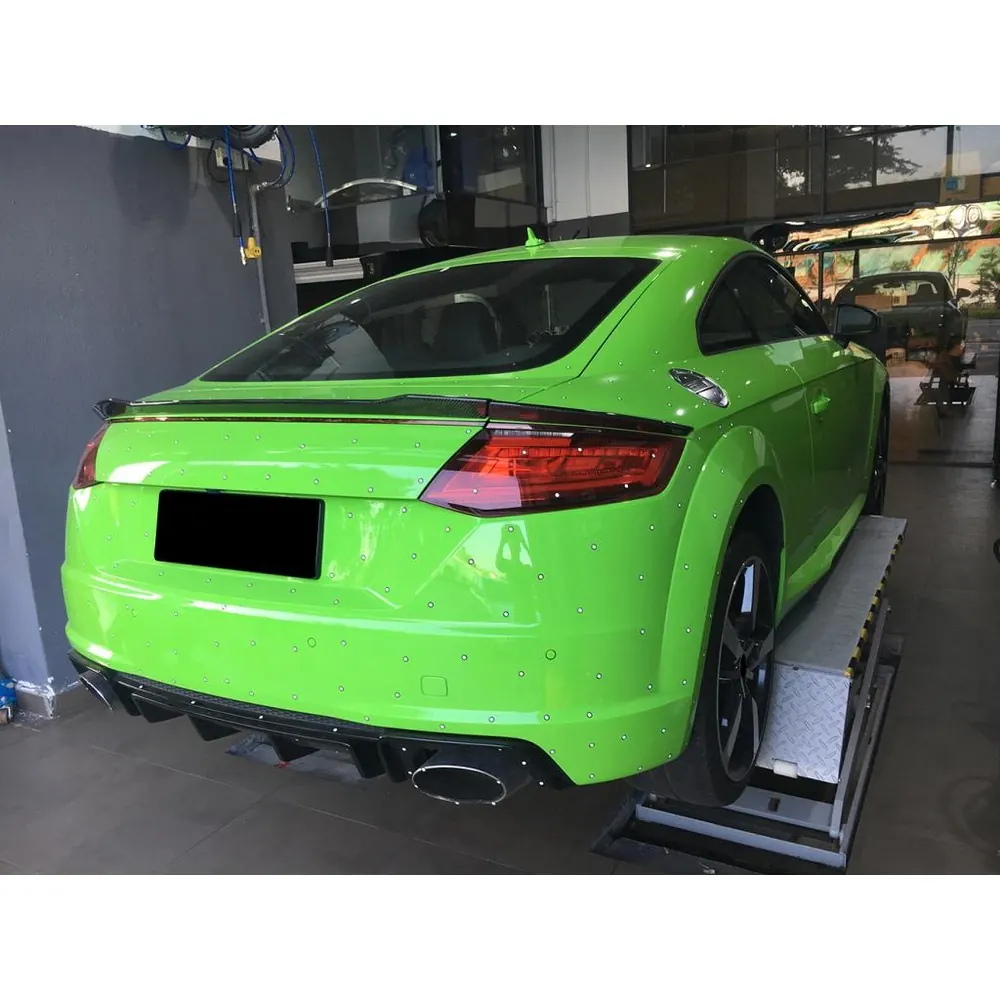 Carbon Fiber Rear Spoiler for Audi TT Mk3 8S TTS TTRS TT Luxury 2015 2017 05