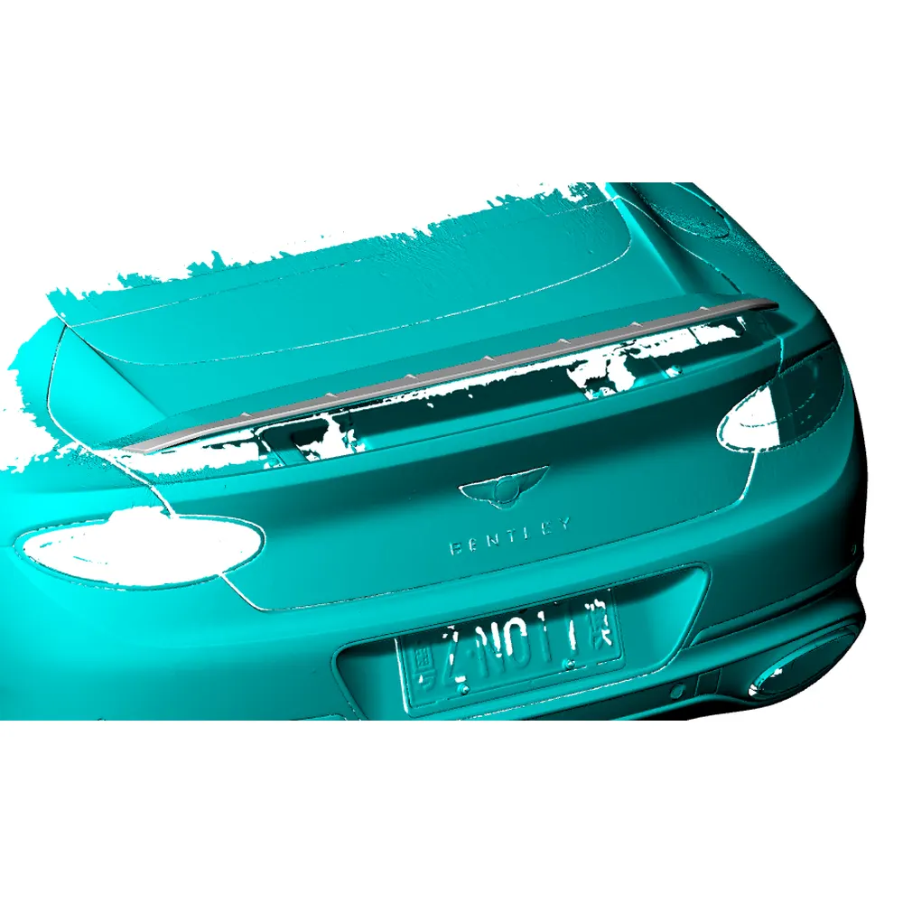 Carbon Fiber Rear Spoiler for Bentley Continental GT 2018 2022 05