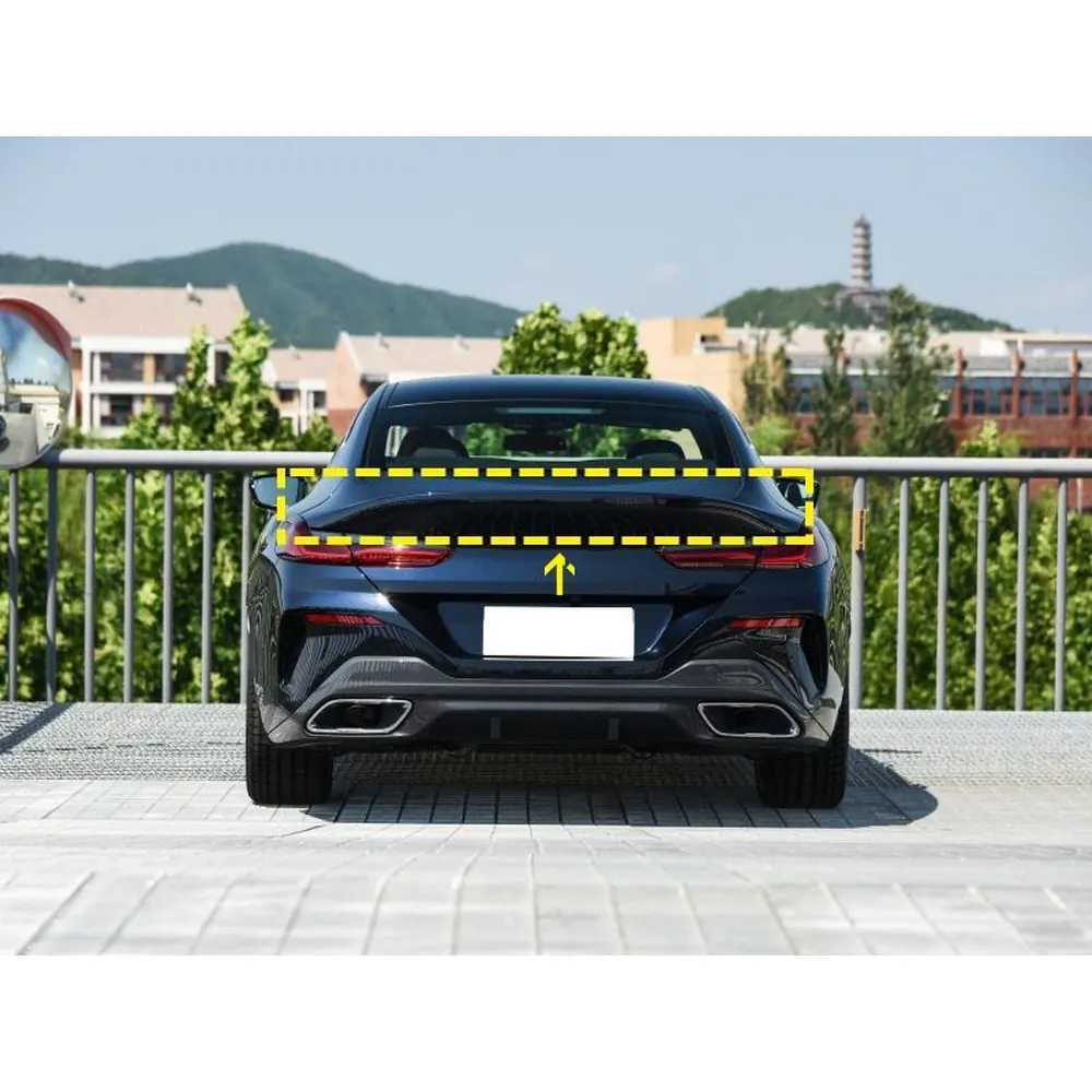Carbon Fiber Rear Spoiler for BMW 8 Series G16 840i Gran 2019 2021 06