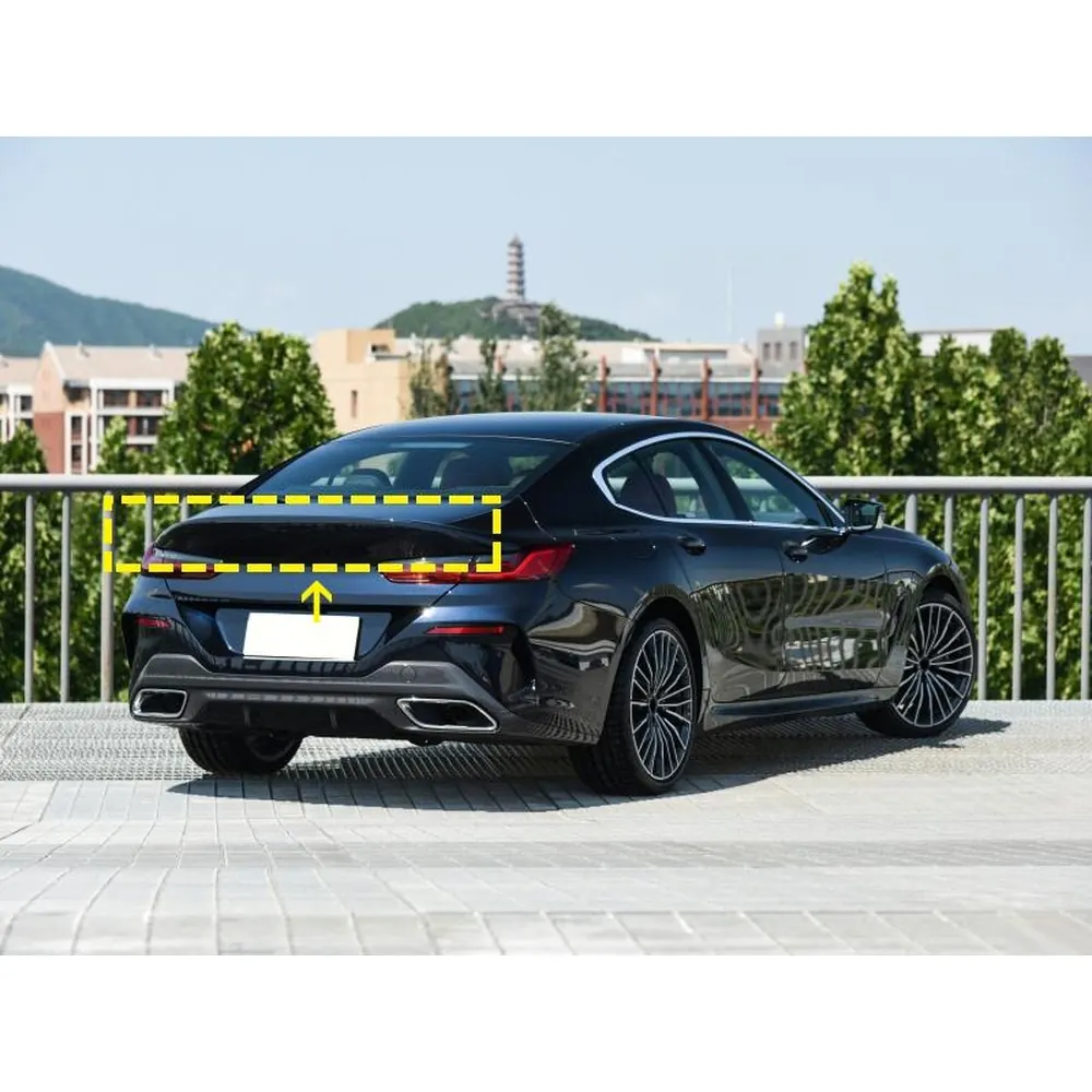 Carbon Fiber Rear Spoiler for BMW 8 Series G16 840i Gran 2019 2021 07