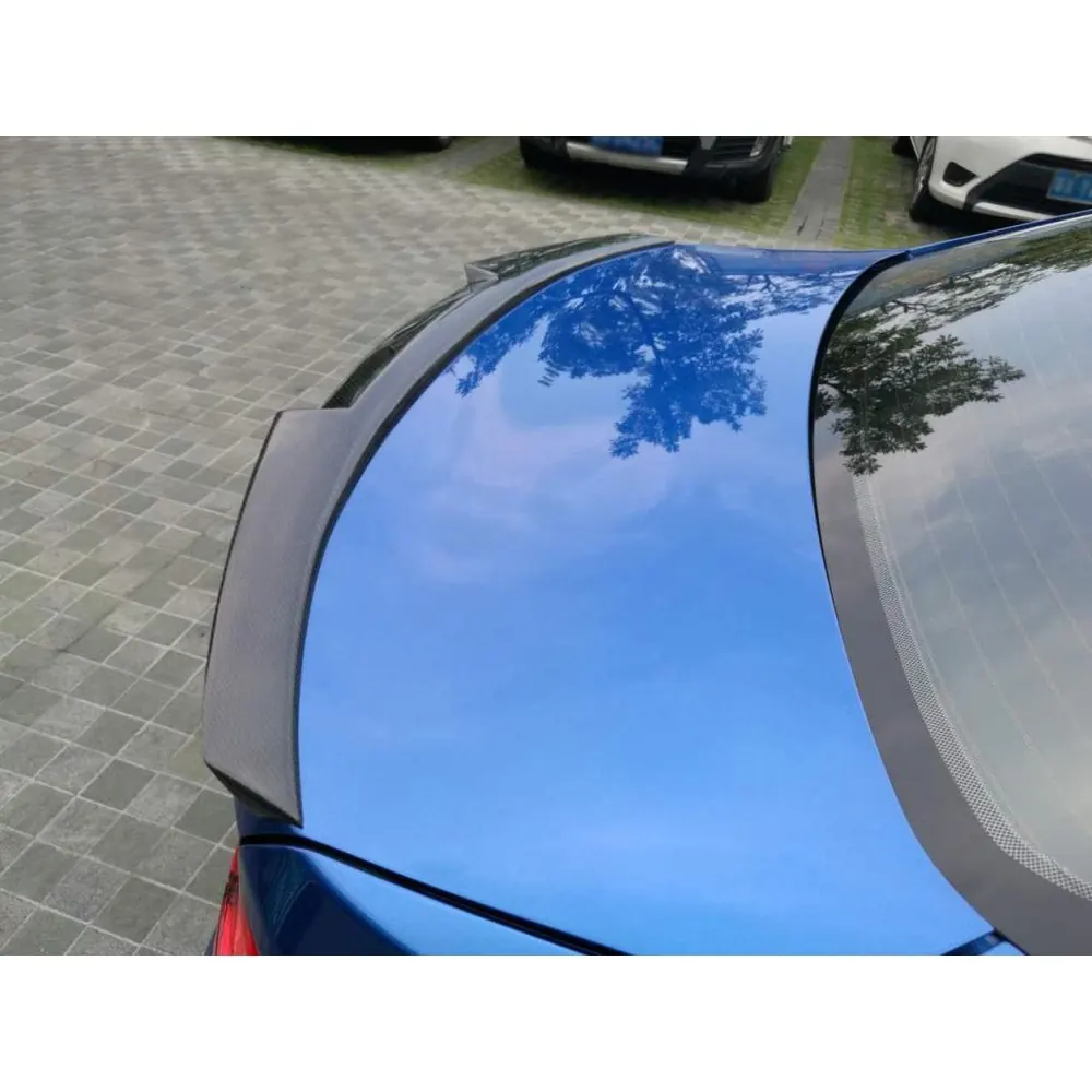 bmw 3 series carbon fiber spoiler - view 4