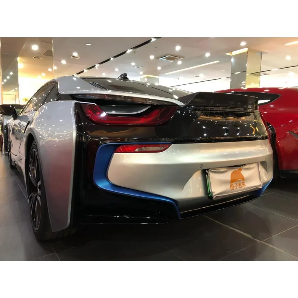 Carbon Fiber Rear Spoiler for BMW I8 2014 2018 04