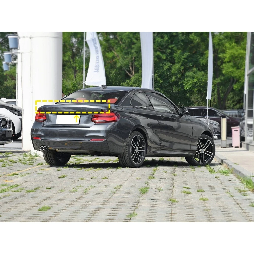 Carbon Fiber Rear Spoiler for BMW Series F22 F87 M2 2014 2019 01