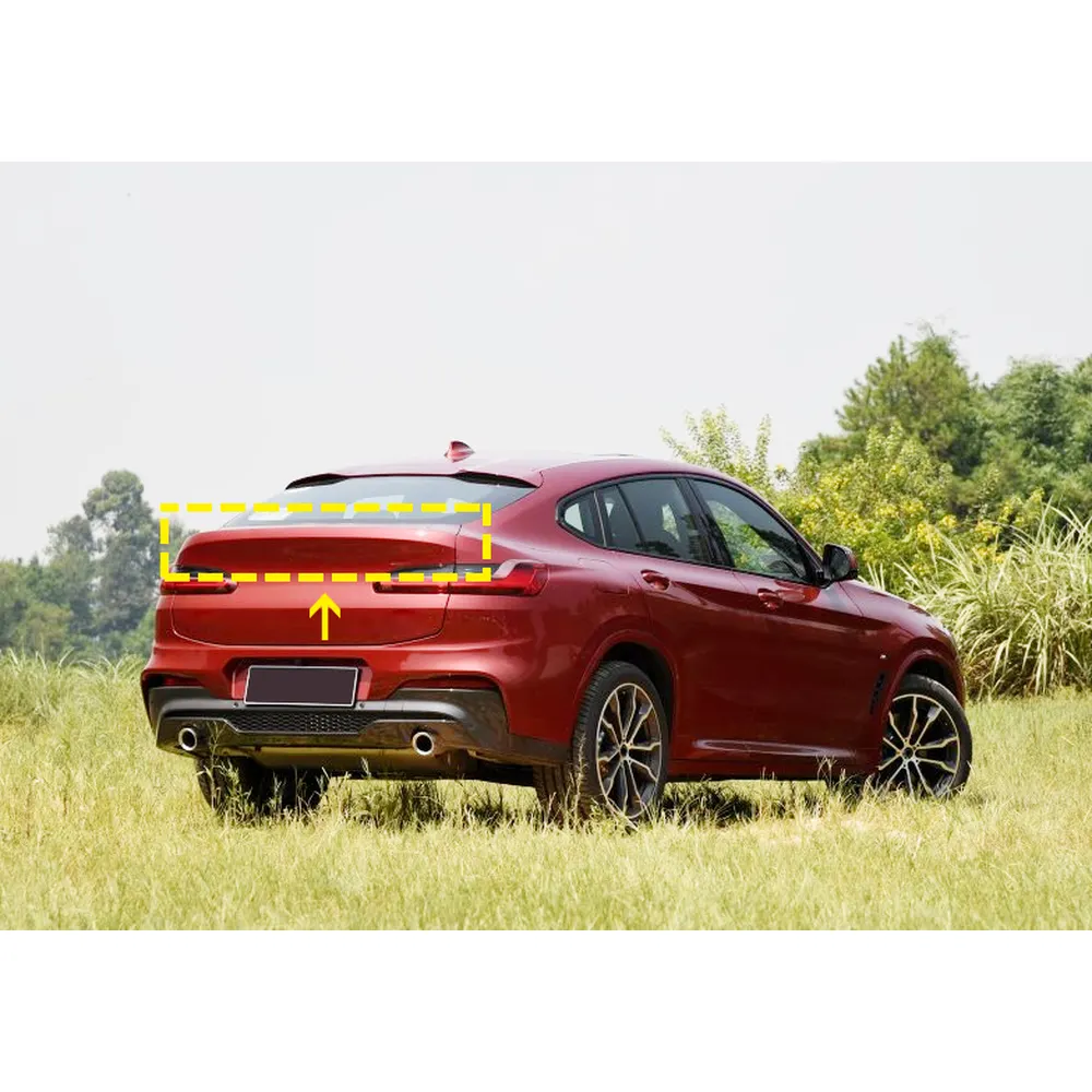 Carbon Fiber Rear Spoiler for BMW X4 G02 2019 04