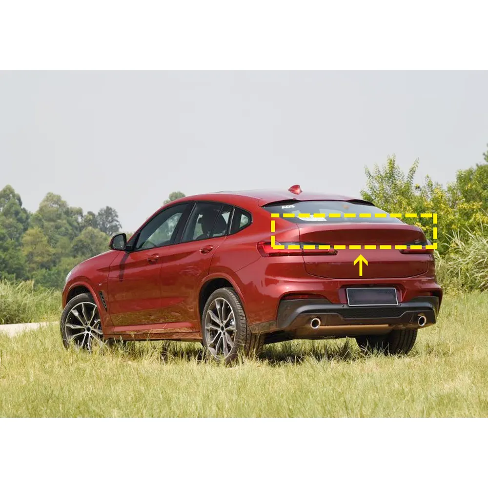 Carbon Fiber Rear Spoiler for BMW X4 G02 2019 05