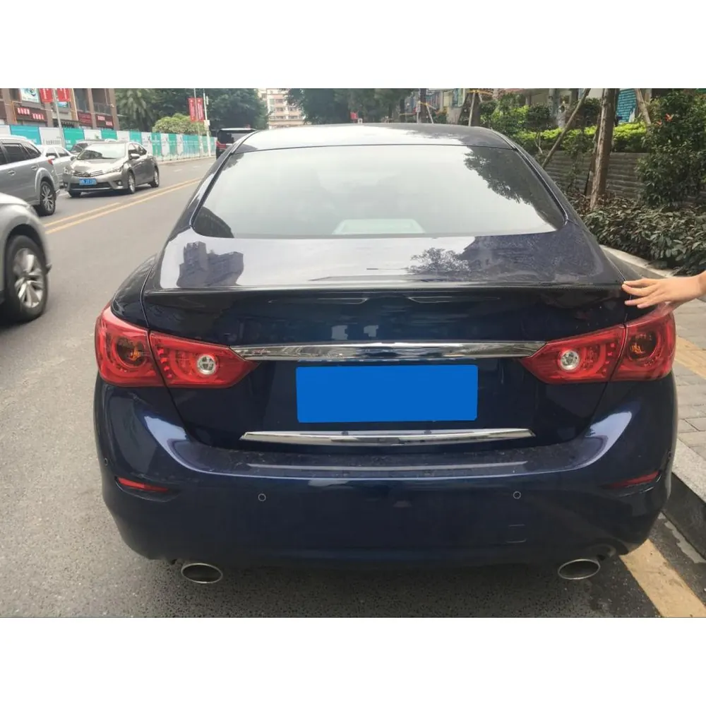 Carbon Fiber Rear Spoiler for Infiniti Q50 14 16 05