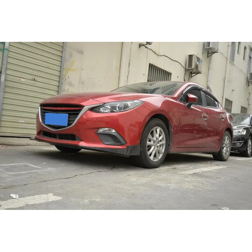 mazda 3 carbon fiber spoiler - view 2