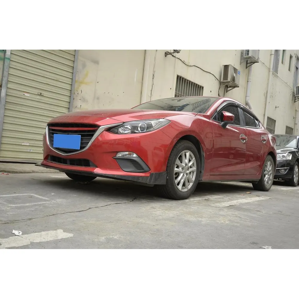 mazda 3 carbon fiber spoiler - view 5