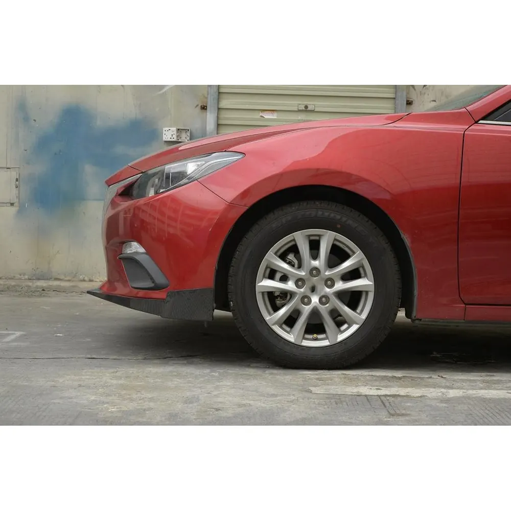 mazda 3 carbon fiber spoiler - view 6