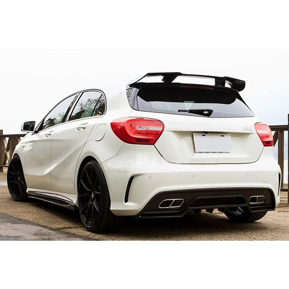 Carbon Fiber Rear Spoiler for Mercedes-Benz A260 2013+ 05