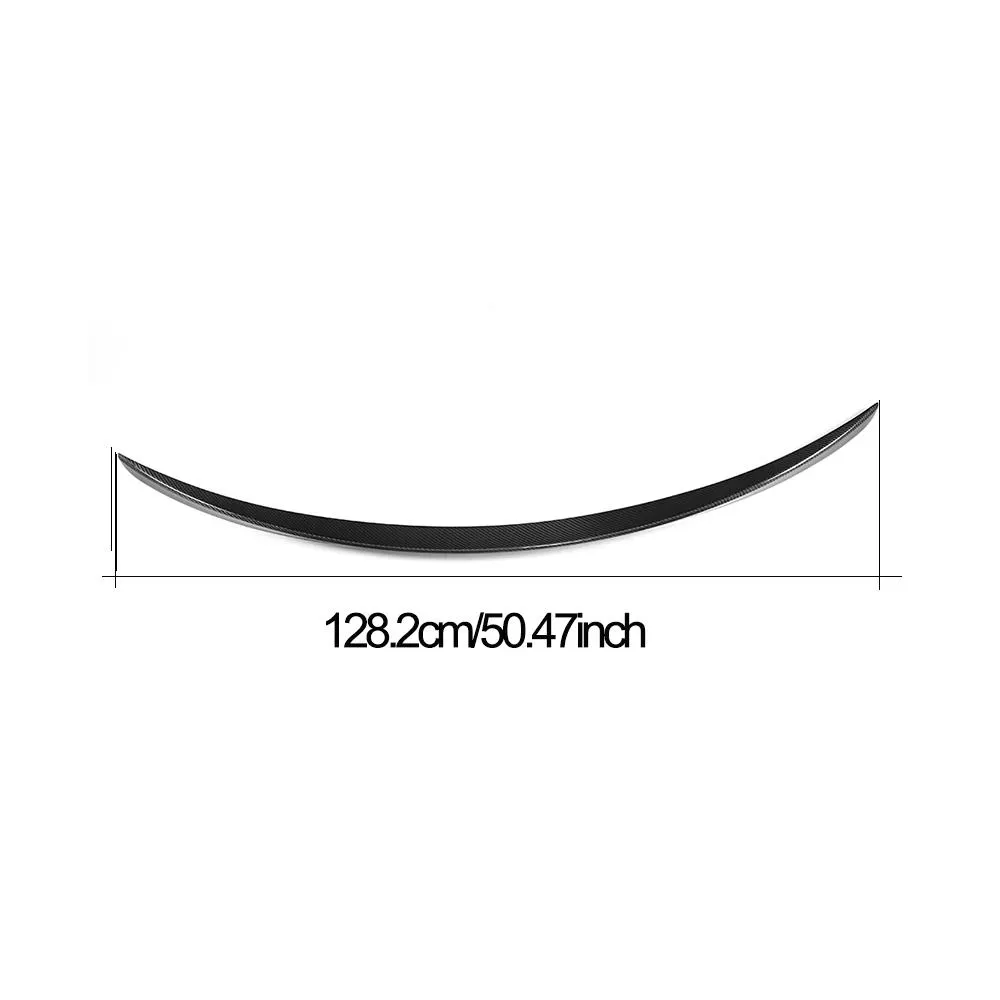 Carbon Fiber Rear Spoiler for Mercedes-Benz S Benz S Class S500 S550 S63 S65 AMG 14 18 02
