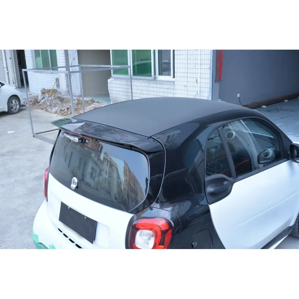 Carbon Fiber Rear Spoiler for Mercedes-Benz Smart Fortwo 2016 2017 05