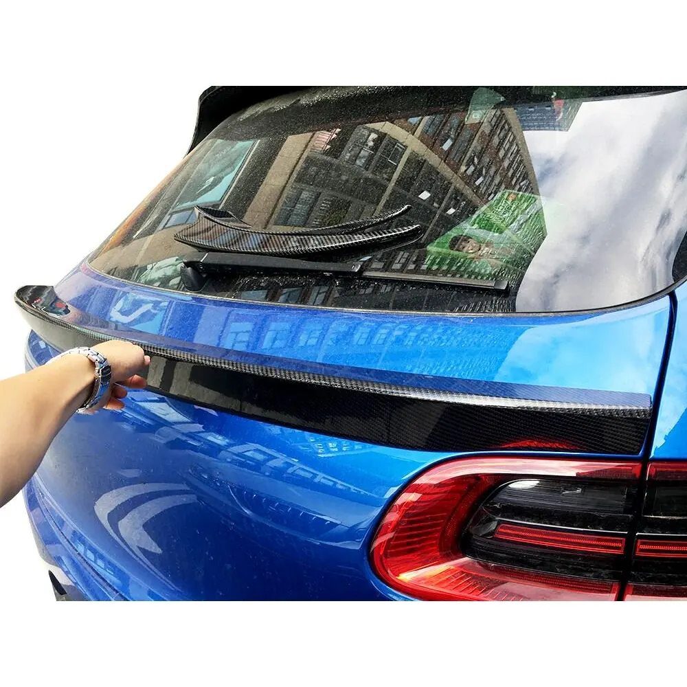 Carbon Fiber Rear Spoiler for Porsche Macan 14up 04