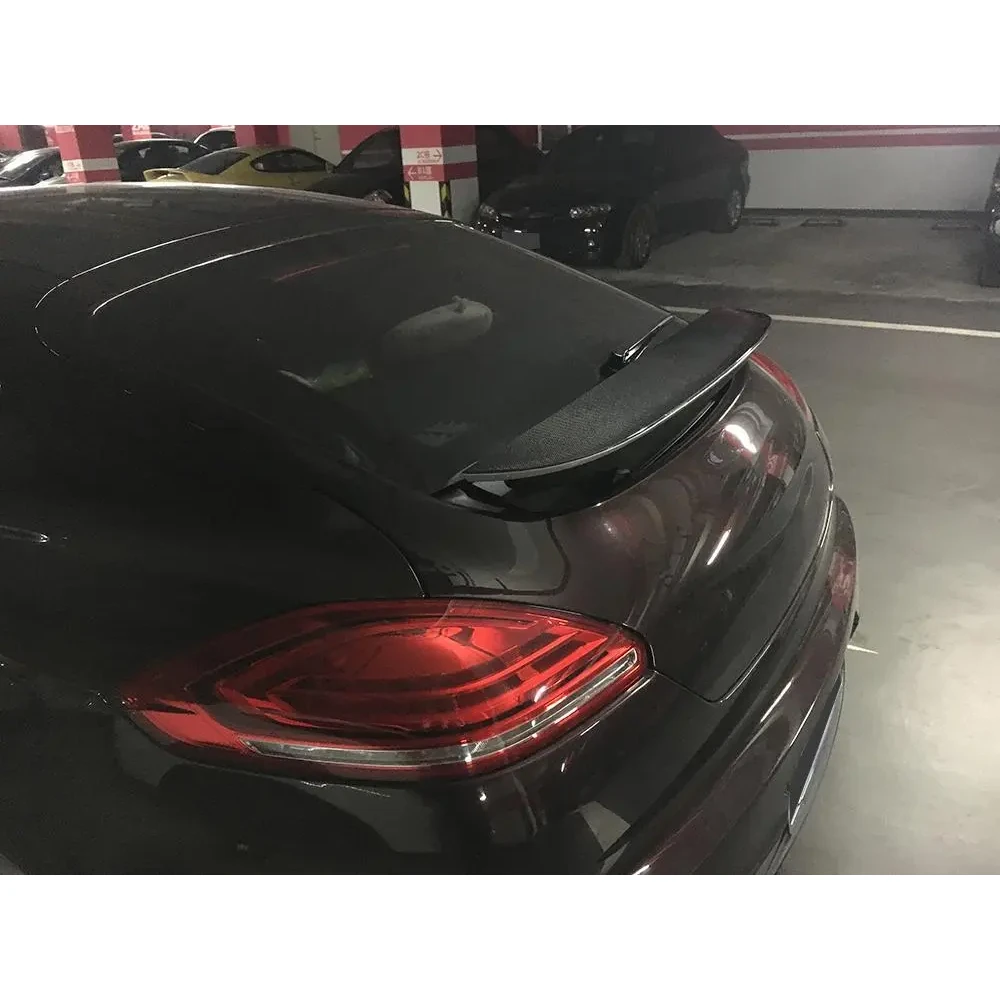 porsche panamera carbon fiber spoiler - view 2