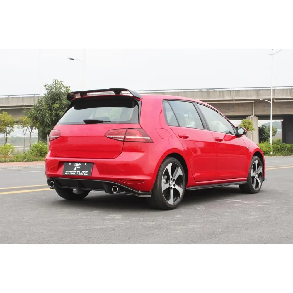 Carbon Fiber Rear Spoiler for Volkswagen Golf VII 7 MK7 GTI 2014 04