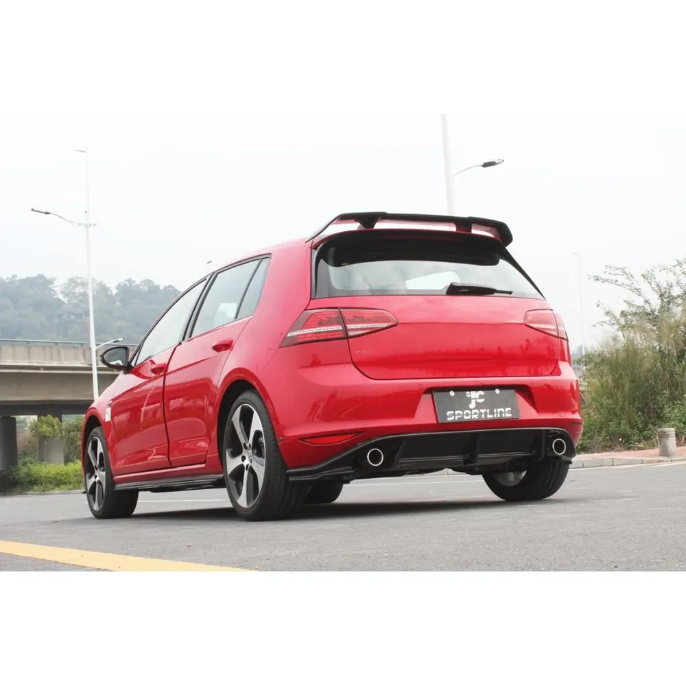 Carbon Fiber Rear Spoiler for Volkswagen Golf VII 7 MK7 GTI 2014 05